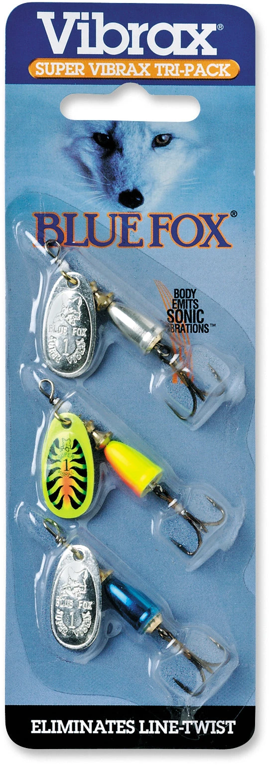 Blue Fox Super Vibrax Tri-Pack