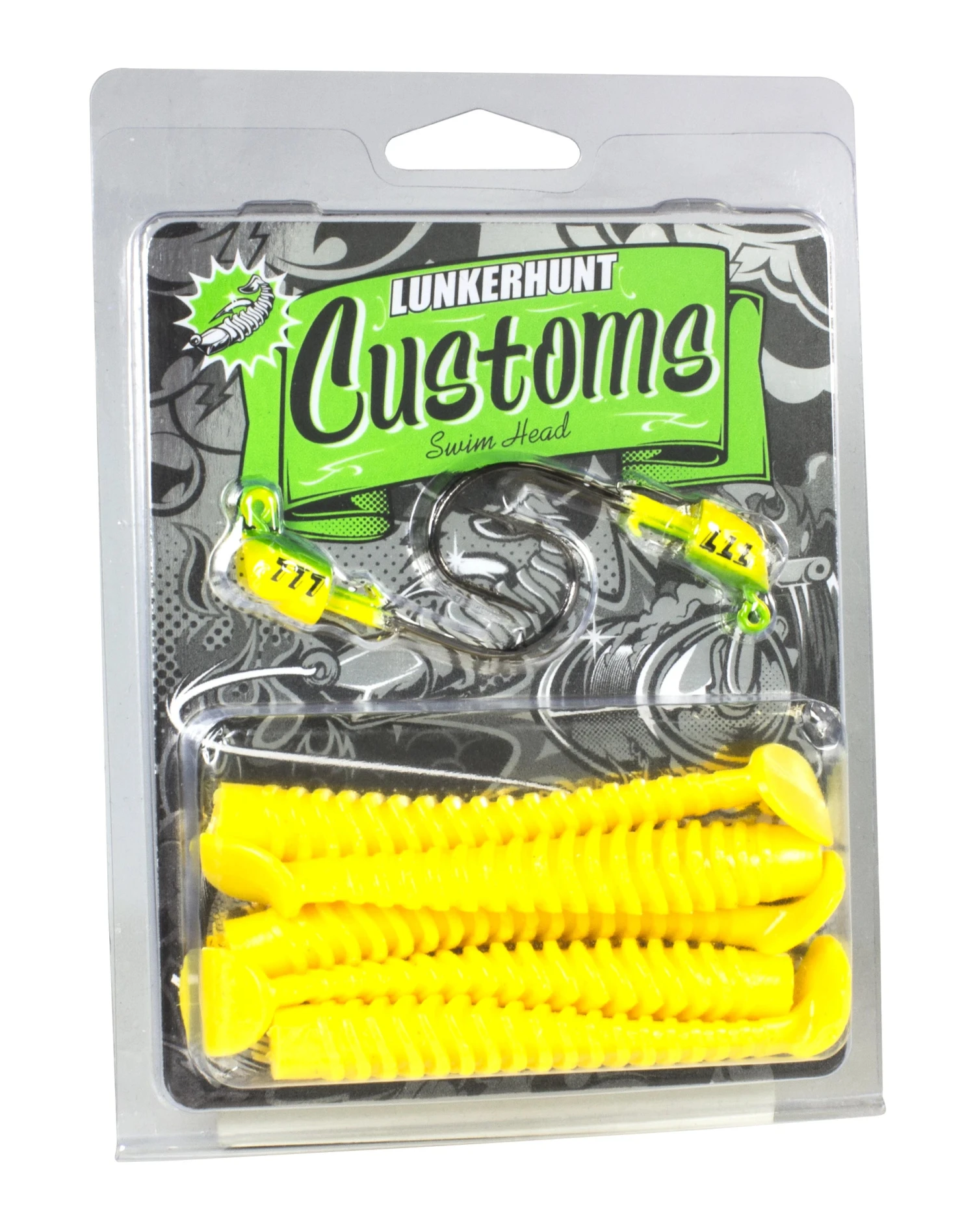 Lunkerhunt Swim Fish 4 Inch Paddle Tail Swimbait Combo - Image 2