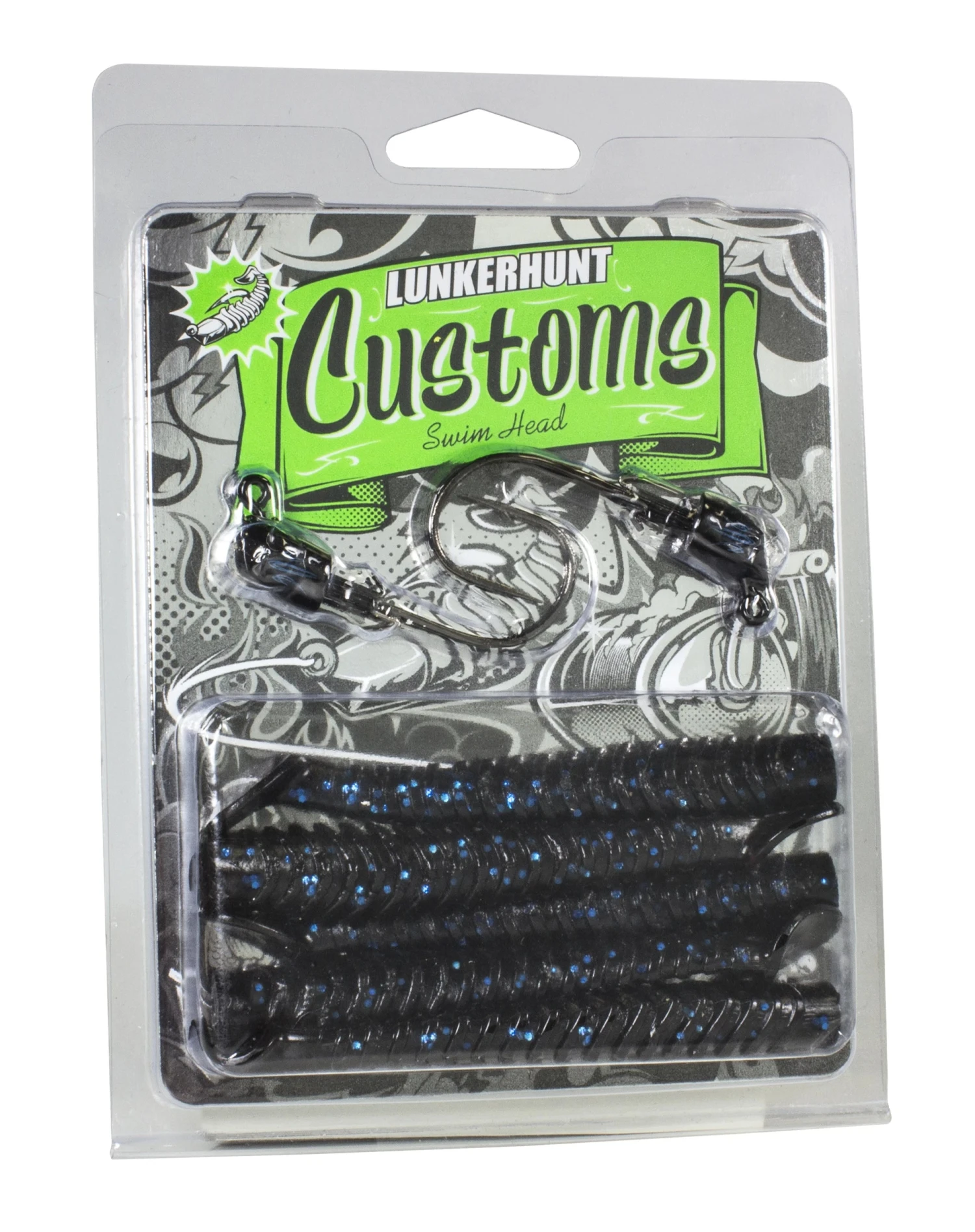 Lunkerhunt Swim Fish 4 Inch Paddle Tail Swimbait Combo - Image 3