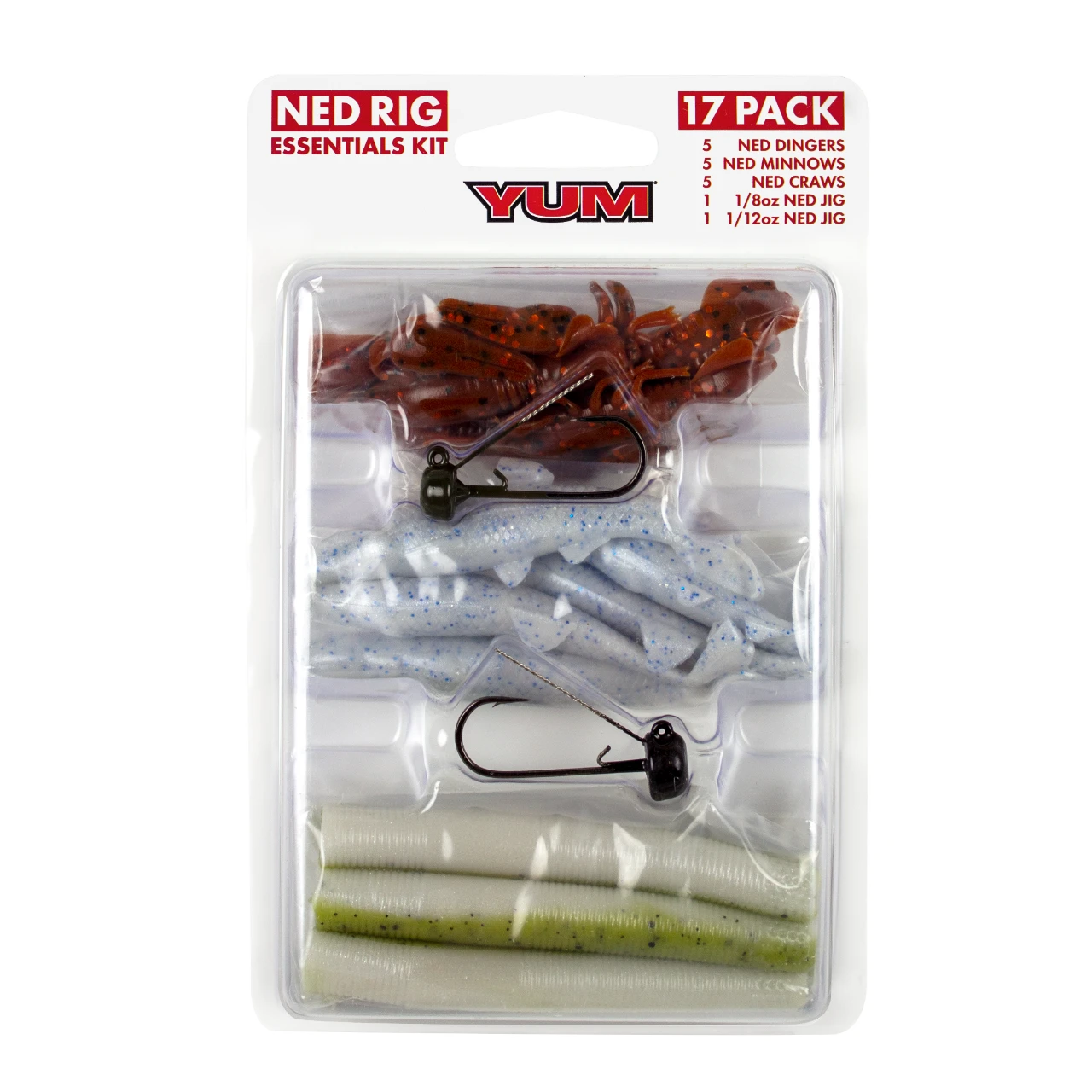 YUM Ned Rig Essentials 17-Piece Kit - Image 3