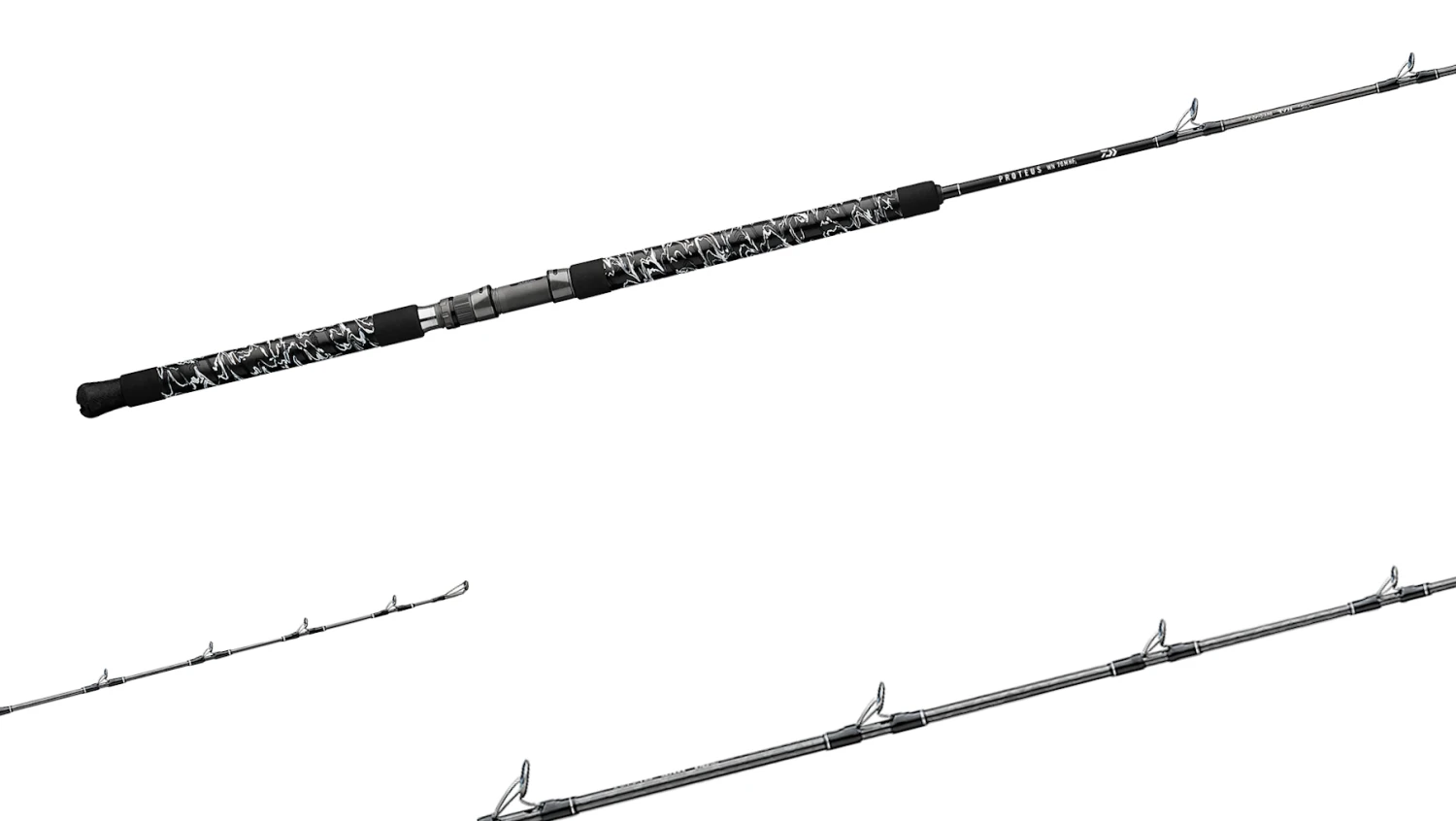 Daiwa Proteus Winn Camo Wrap Conventional Casting Rods