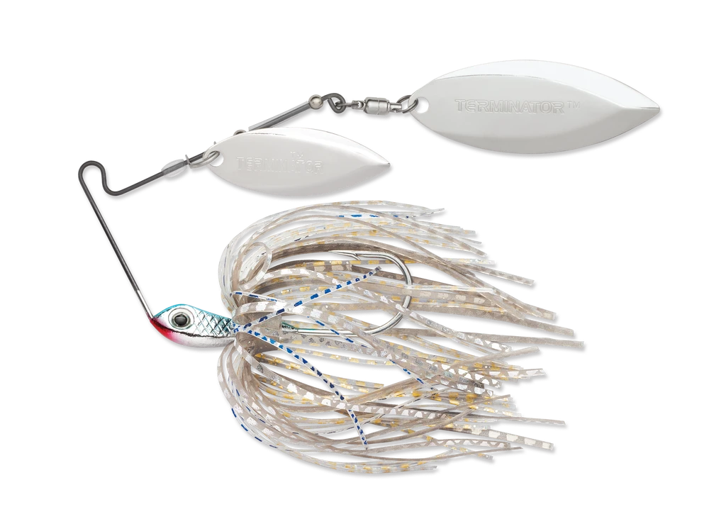 Terminator Super Stainless Spinnerbait Double Willow 3/8 Oz.