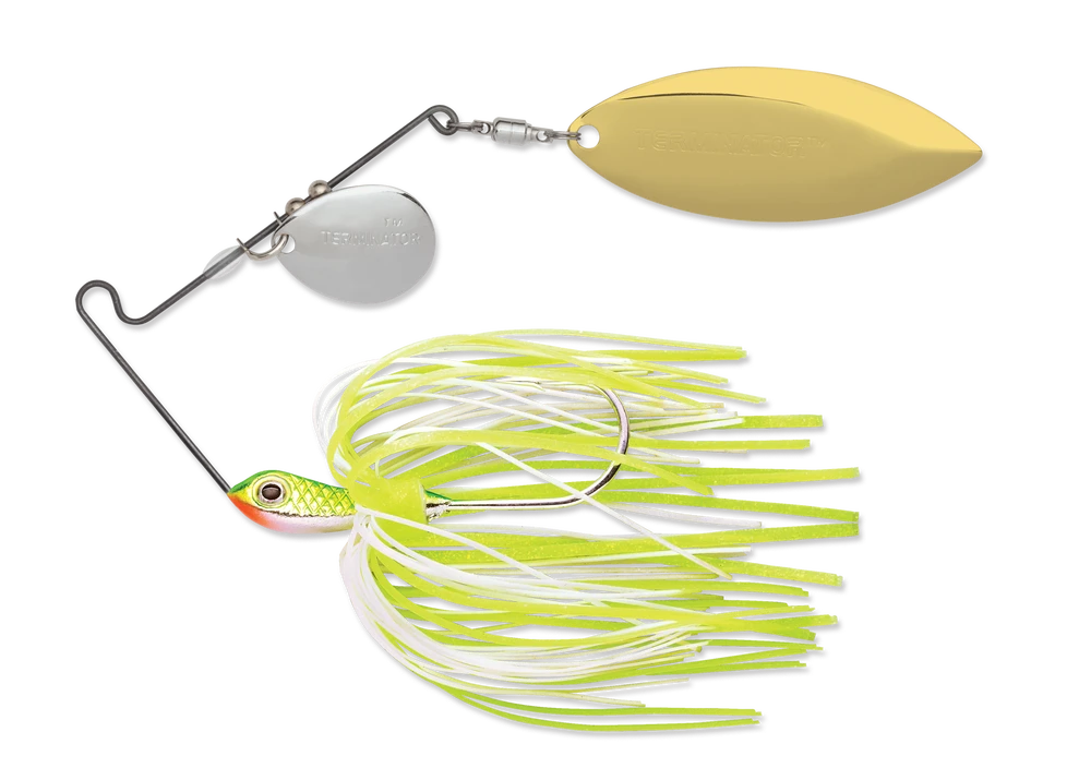 Terminator Super Stainless Spinnerbait Colorado Willow 3/8 Oz. - Image 4