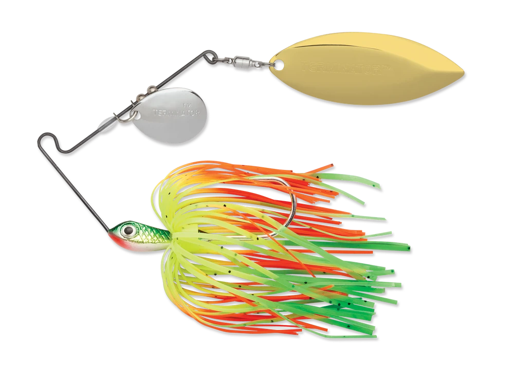 Terminator Super Stainless Spinnerbait Colorado Willow 3/8 Oz. - Image 5