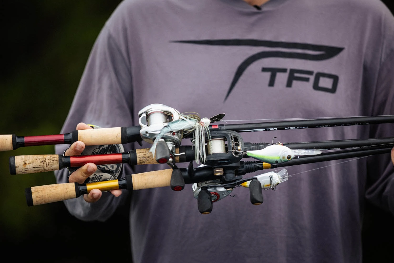 Temple Fork Outfitters Tactical Bass Spinning Rods - Image 3
