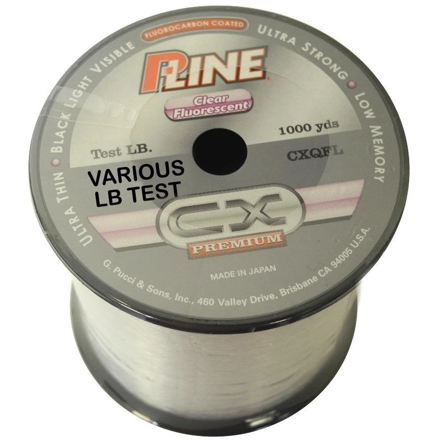P-Line CX Premium Clear Fluorescent Co-Polymer Fishing Line - Image 2