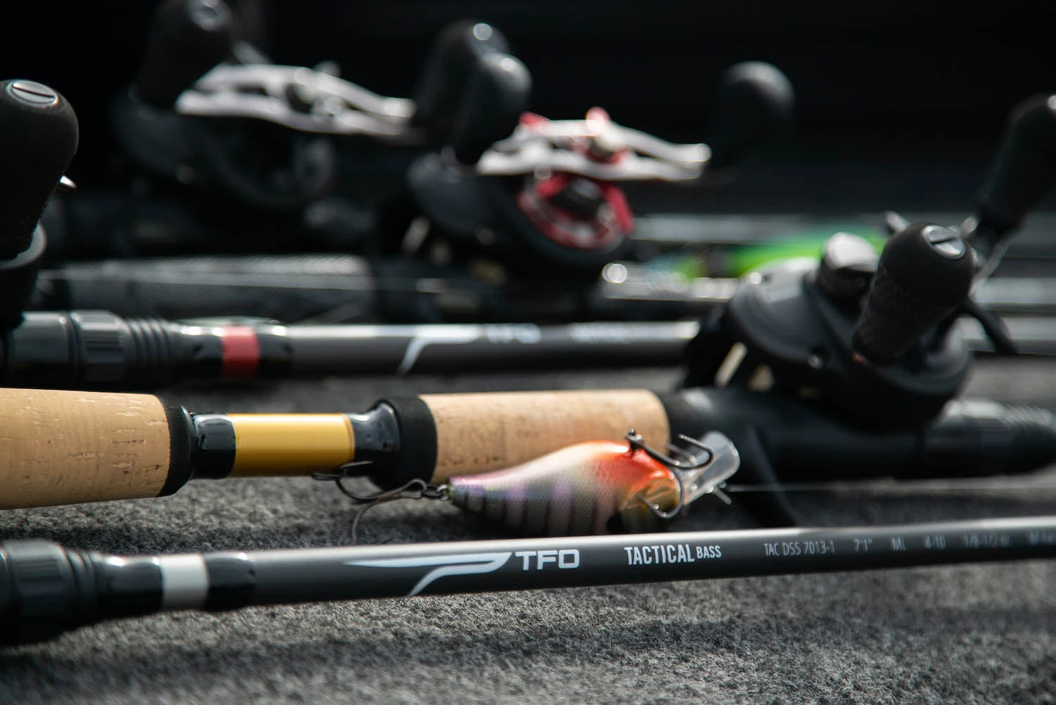 Temple Fork Outfitters Tactical Bass Spinning Rods - Image 5